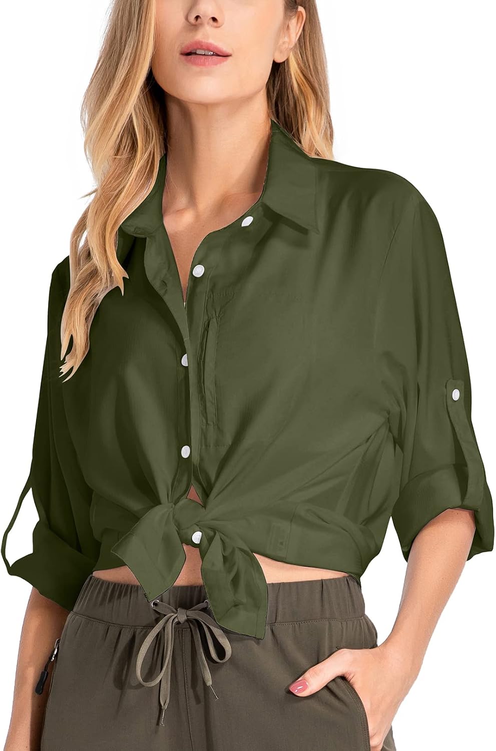yeyity Damen Hemdbluse UV Schutz Langarmshirt Damen Schnell Trocknende Sport Shirts Wandershirt Safa