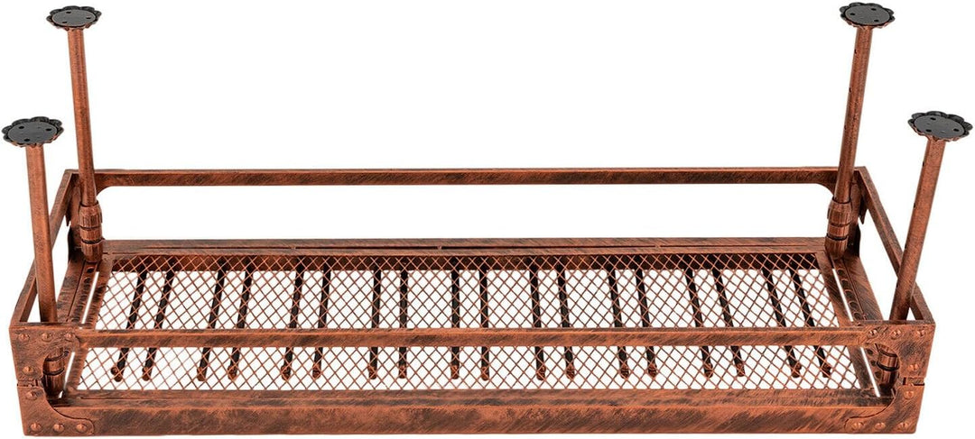Deckenregal Weinregal Weinflaschenhalter Hängender Retro Eisen Dekoration Regal Höhenverstellbare Hä