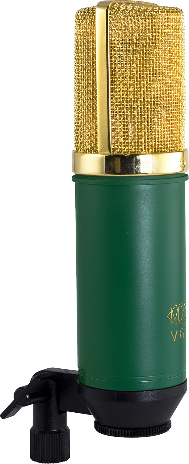 MXL V67G Large Capsule Condenser Mikrofon, grün / gold, MXL V67G