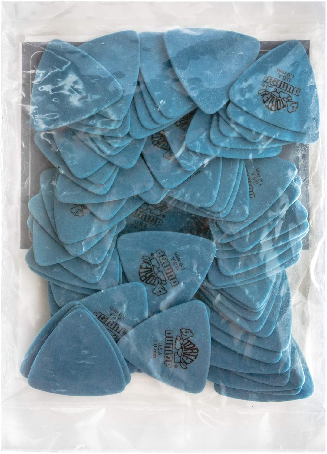 Médiators Jim Dunlop 1,00mm Tortex Triangle 1,00mm sachet de 72 Sachet de 72 1,00mm, Sachet de 72 1,