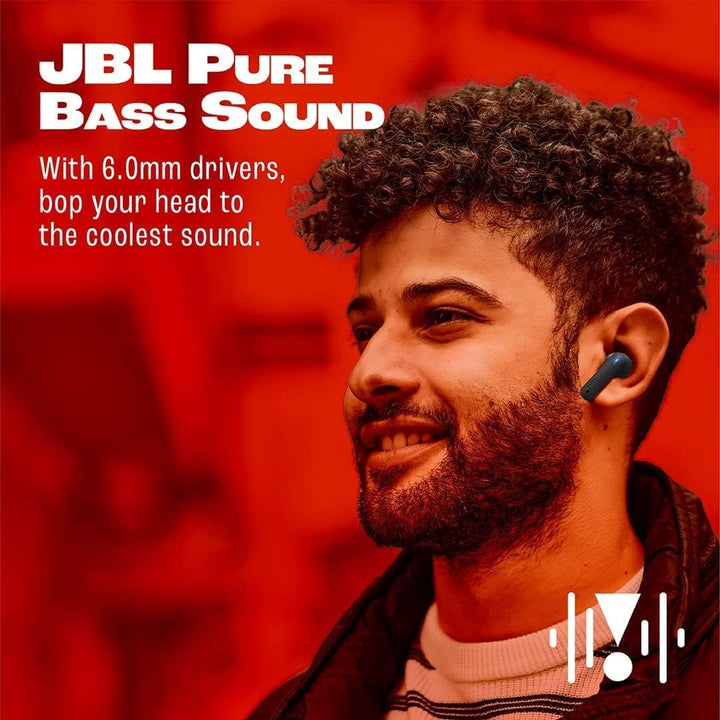 JBL Tune 230 NC TWS – Wasserfeste, True-Wireless In-Ear-Kopfhörer mit Noise-Cancelling in Schwarz –
