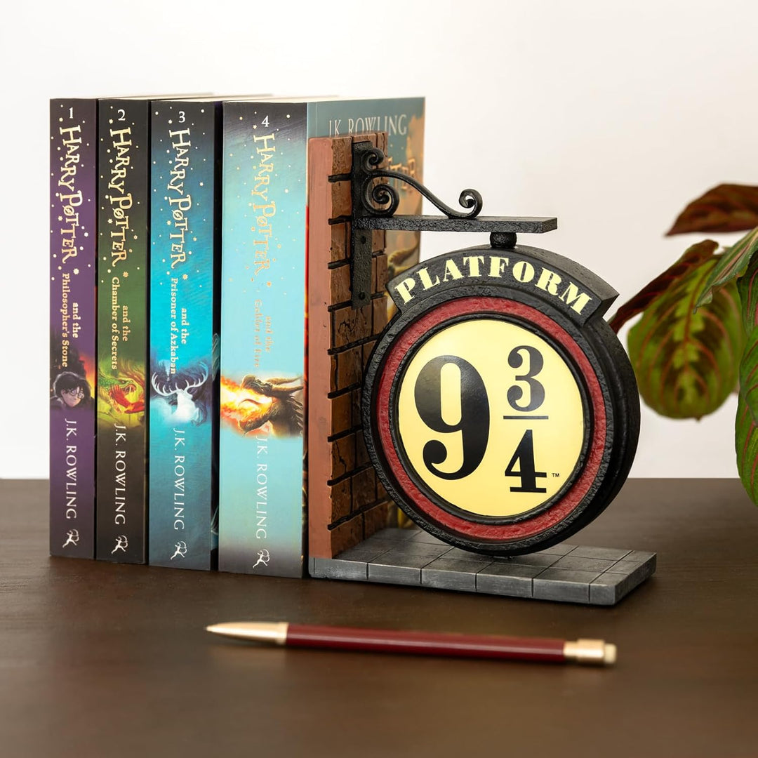 Grupo Erik Buchstütze Harry Potter Buchständer Harry Potter Gleis 9 3/4 Buchstütze Kinder und Erwach