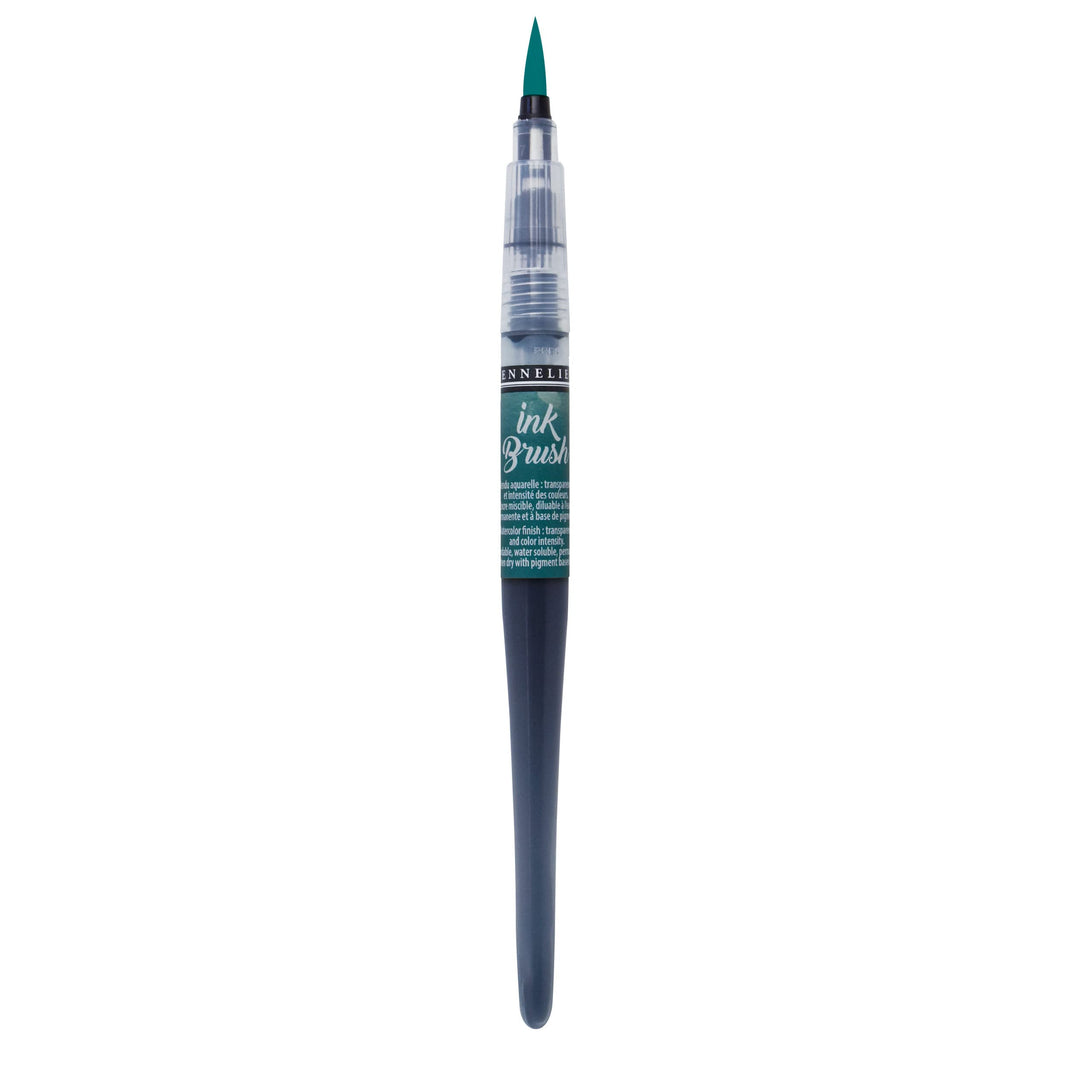 SENNELIER 10-131695-807 Tintenpinselstift Pinselstift, Synthetik Papier, Intensives Grün, 0.22 oz 0.