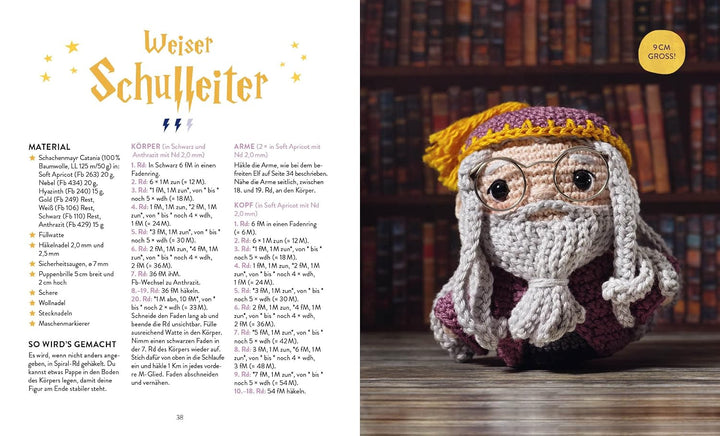 Die Häkelschule für Harry Potter-Fans – Minis: Magische Charaktere und phantastische Wesen im Kleinf