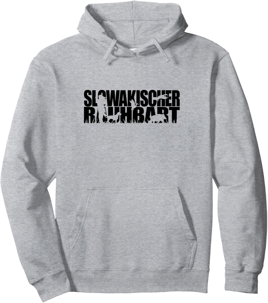Slowakischer Rauhbart Hunde Jagdhund Jäger Jagdhunde Pullover Hoodie