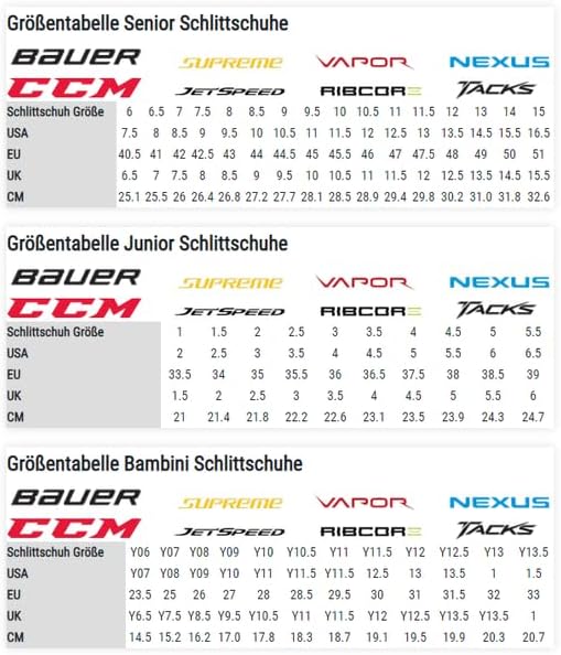 CCM Tacks XF70 Schlittschuhe Intermediate Wide (High Profile) 05.0 (38.5), Wide (High Profile) 05.0