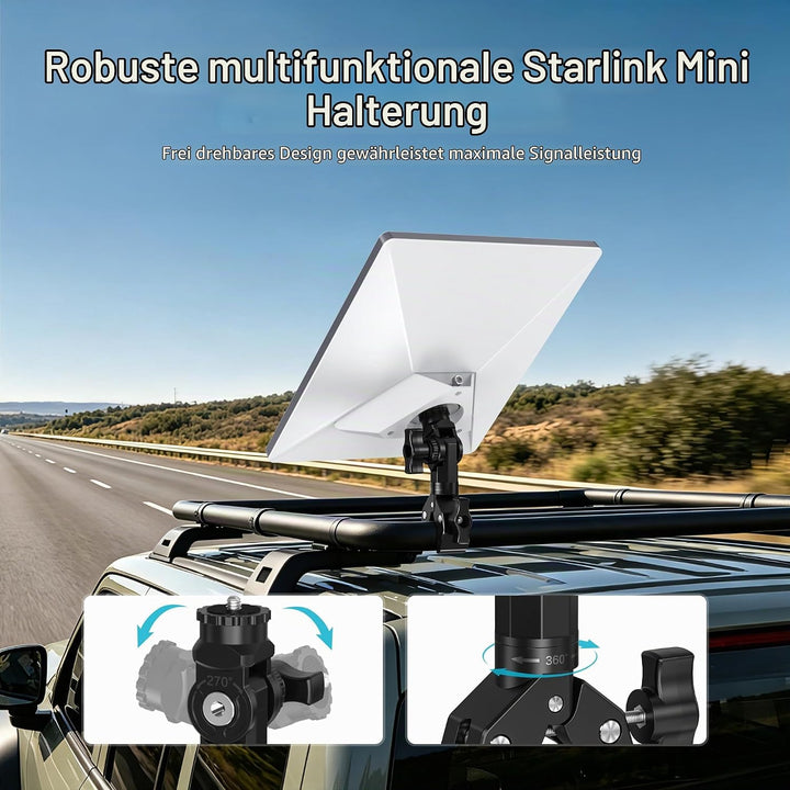 EDUP® Starlink Mini Halterung, Die Robuste Klemmhalterung für Mini &amp; Mini X
