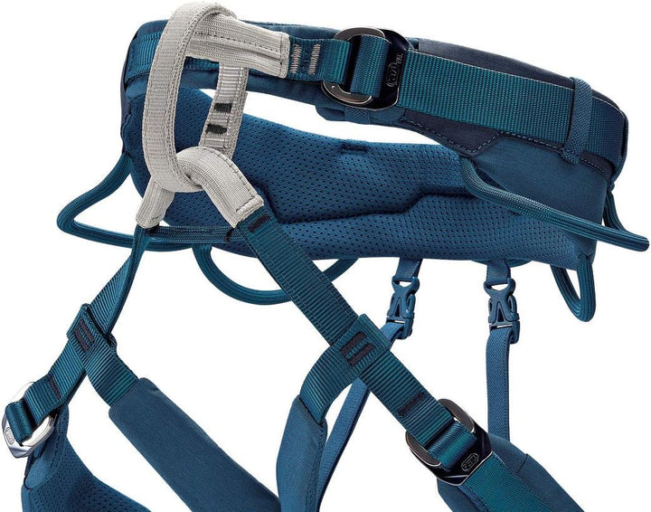 PETZL Unisex Adjama Klettergurt (1er Pack) XL Blau, XL Blau