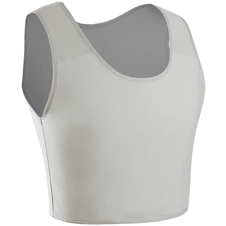 XUJI Transgender FTM Trans Atmungsaktive Halb Brust binder 3XL Grau, 3XL Grau
