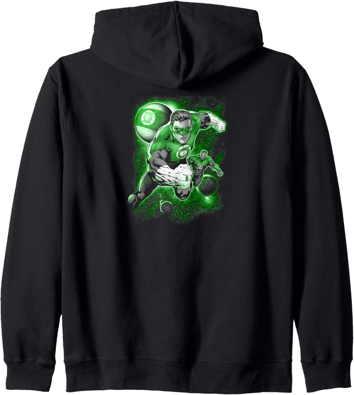 Green Lantern Lantern Planet Kapuzenjacke