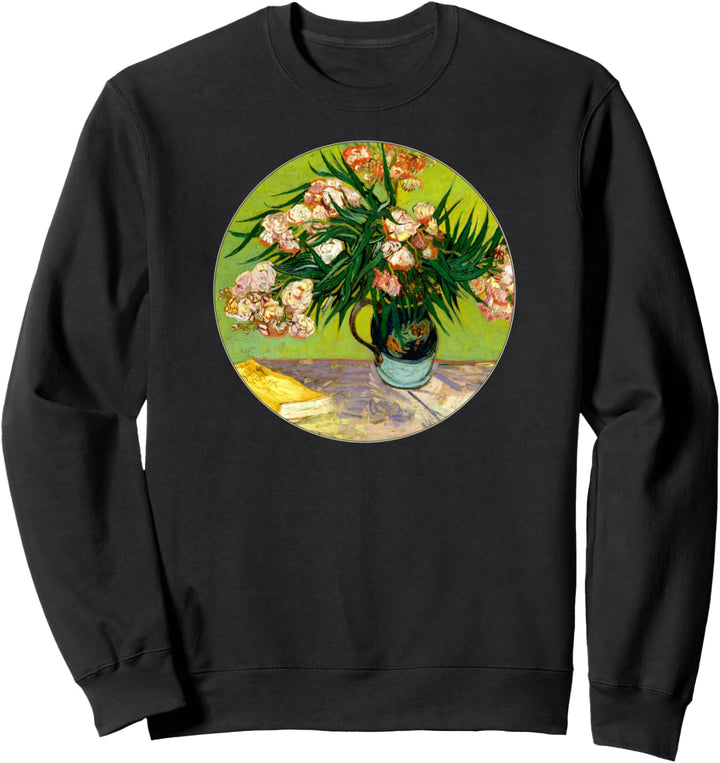 Van Gogh Oleanders Famous Art Berühmte Klassische Kunst Sweatshirt