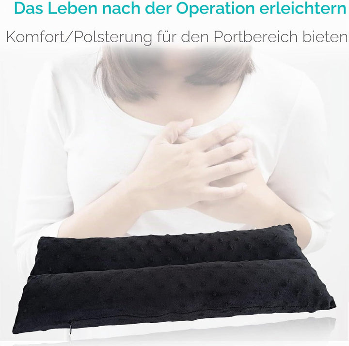 HapiPoppy Mastektomie Operation Kissen Brustkrebs Post-Surgery Sicherheitsgurt Kissen Herz Bypass He