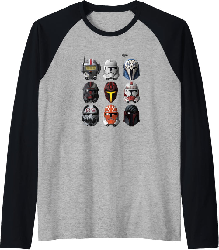 Star Wars: The Clone Wars Clone Helmets Raglan