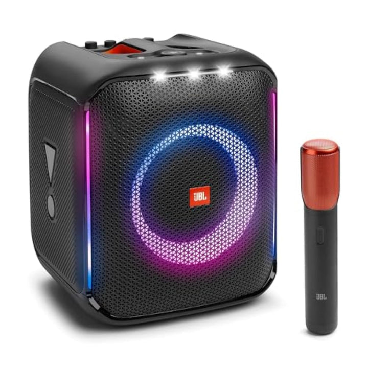 JBL PartyBox Encore Essential Tragbarer Innen- und Aussen-Partylautsprecher mit integrierten Lichter