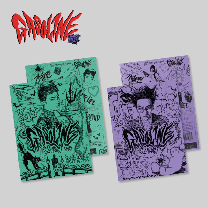 Gasoline-Booklet Version, Audio-CD
