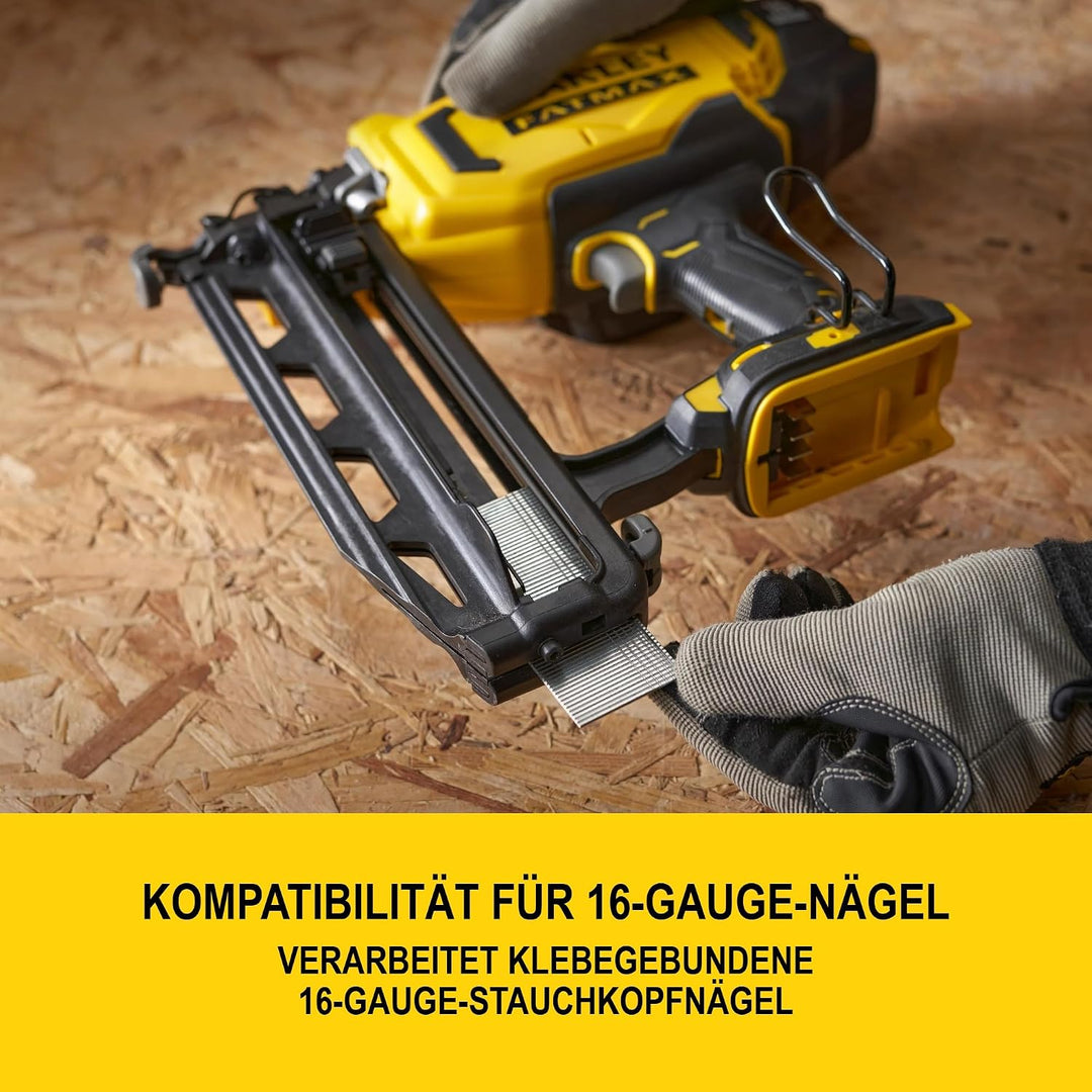 Stanley - FatMax V20 Akku-Stiftnagler 16 GA, SFMCN616B-XJ