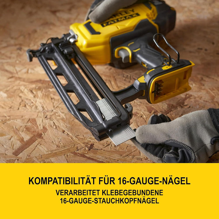 Stanley - FatMax V20 Akku-Stiftnagler 16 GA, SFMCN616B-XJ