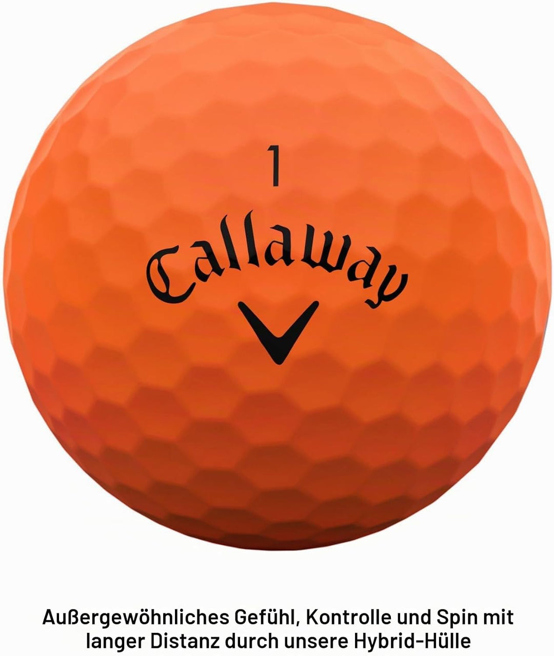 Callaway Supersoft Golfbälle 2023 Orange, Orange