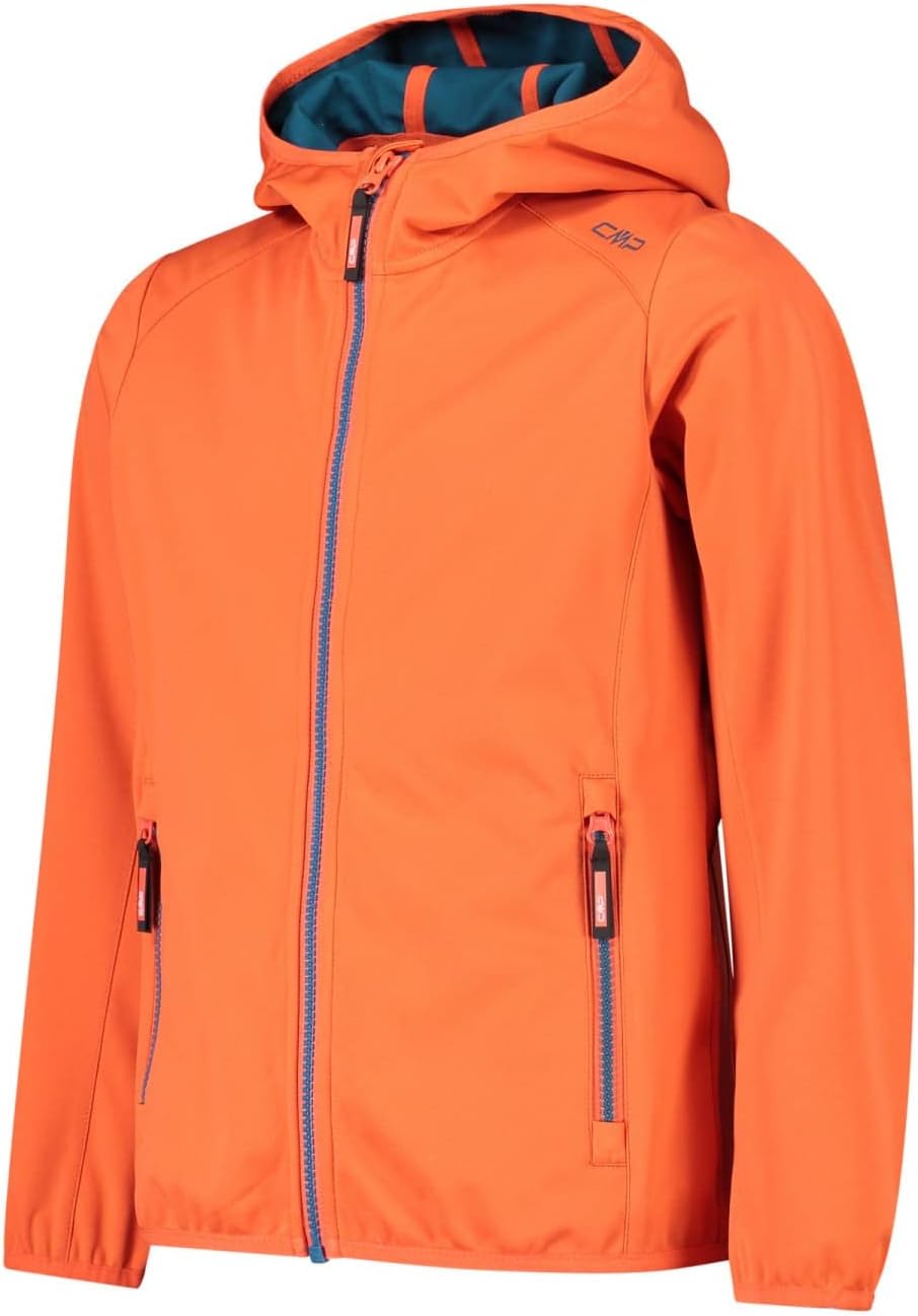 CMP Kinder Hoodie Jacke Softshelljacke Outdoorjacke 152 Campari, 152 Campari