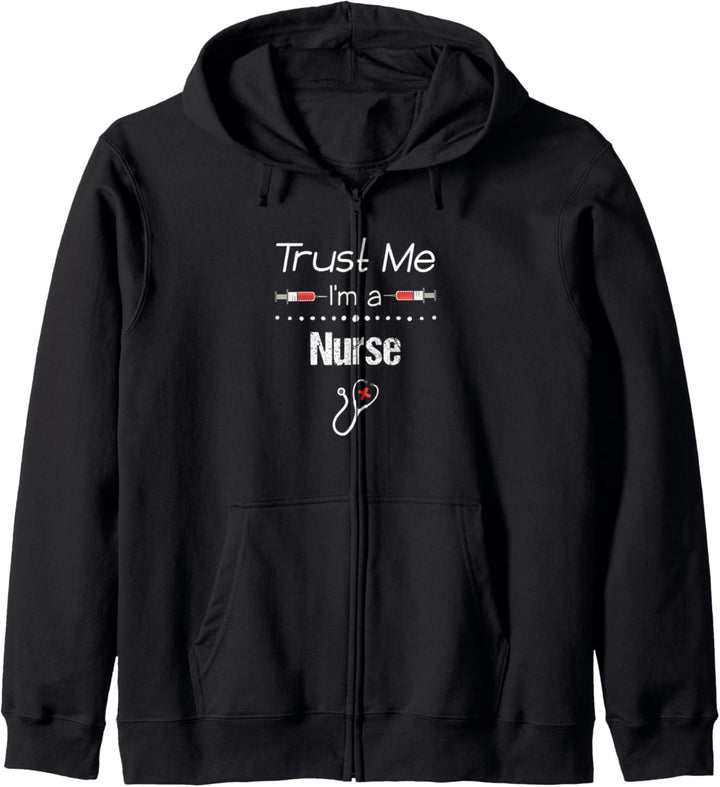 Krankenschwester Zitat/Lustige Spruch/Design Stethoskop Kapuzenjacke