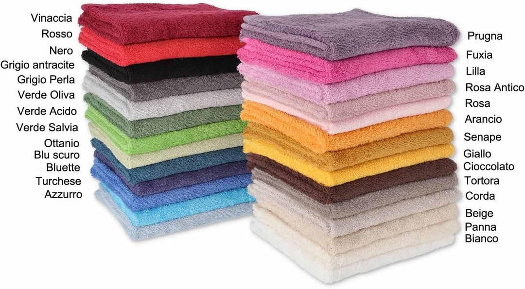 CASA TESSILE Set mit 6 Handtüchern Badetücher Gesicht oder Gast Sofia Handtuch-Set 6-teilig, Badetuc