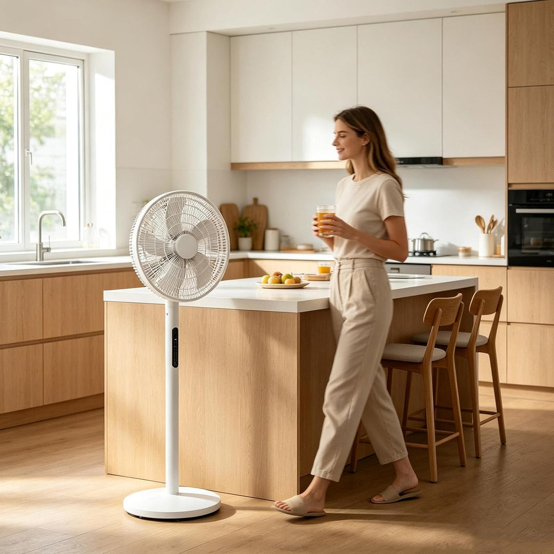 Standventilator Sehr Leise Mit 8 Stufen Leise Für Wohnzimmer Schlafzimmer
