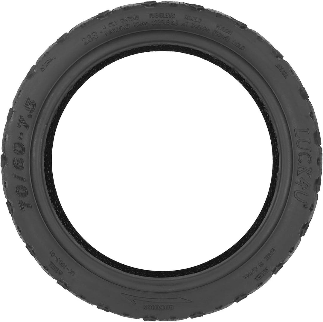 70/60-7,5 Vakuum Reifen für Segway Ninebot ZT3 / ZT3 Pro Elektroroller 11 Zoll Reifen Tubeless Schla