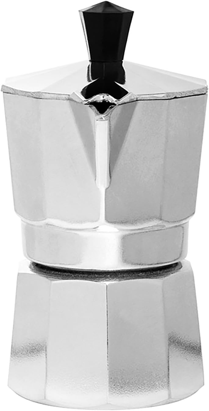 BUTLERS Espressokocher Aluminium - ESPERTO - 0.13 liters, 0.13 liters