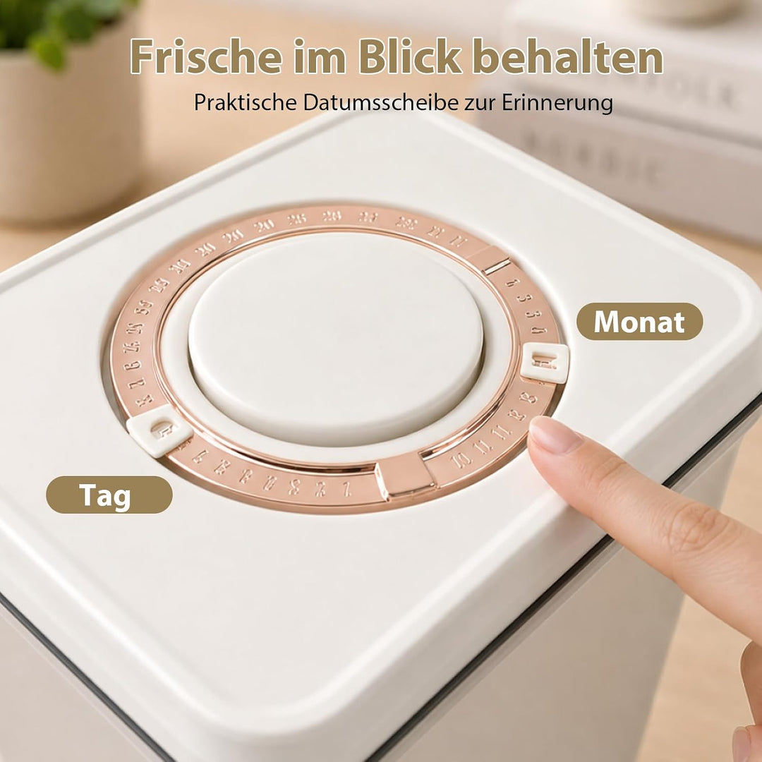 Kaffeebehälter Luftdicht 2400 ml Braun
