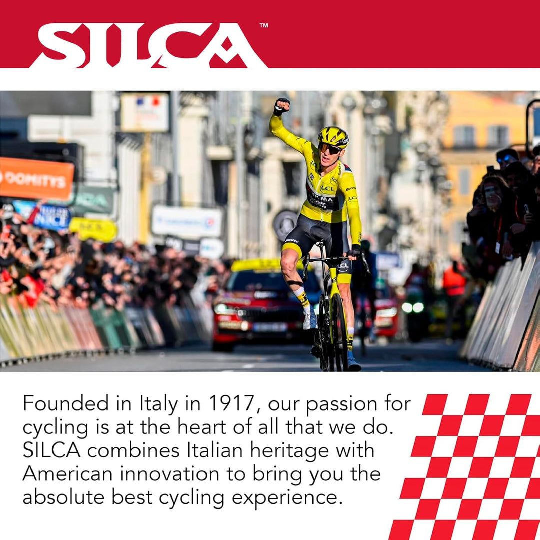 SILCA Mattone Web – Erweiterbare Satteltasche für Rennrad und Gravel