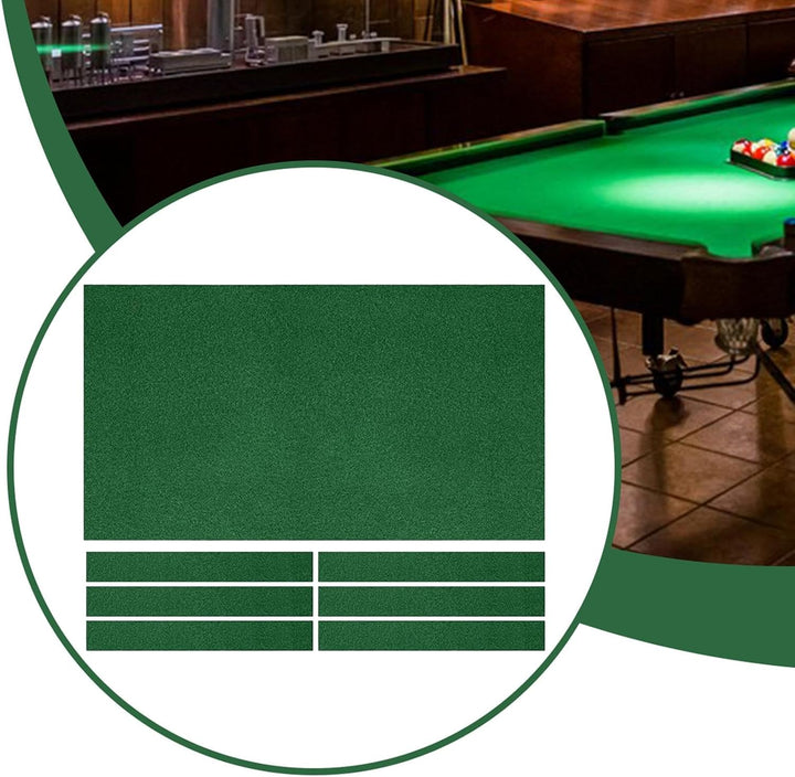 Billardtisch-Filztuch,Tuch-Billardtisch-Filz - Indoor-Pool-Tischdecke,Lange professionelle Billardti