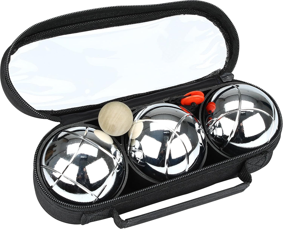 SCHREUDERS SPORT Get &amp; Go Jeu De Boules Satz Iii III-3 Einheitsgrösse Chrom/Black, Einheitsgrösse Ch