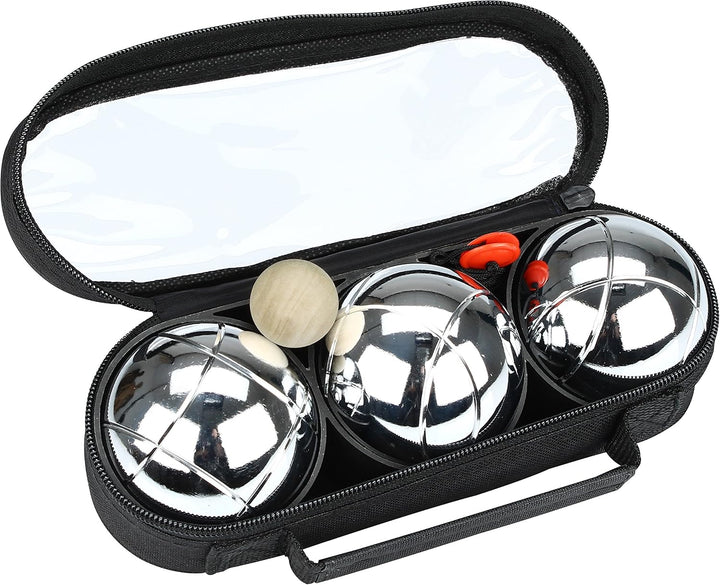 SCHREUDERS SPORT Get &amp; Go Jeu De Boules Satz Iii III-3 Einheitsgrösse Chrom/Black, Einheitsgrösse Ch