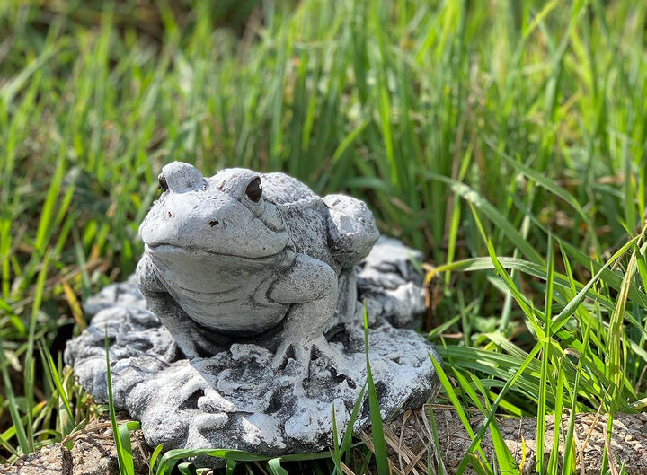 Stone and Style Steinfigur Frosch Frösche frostfest wetterfest Gartenfigur