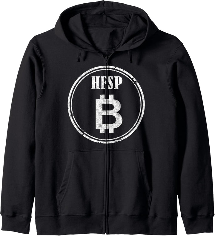 HFSP Have Fun Staying Poor Bitcoin BTC Geld Krypto Arm Kapuzenjacke