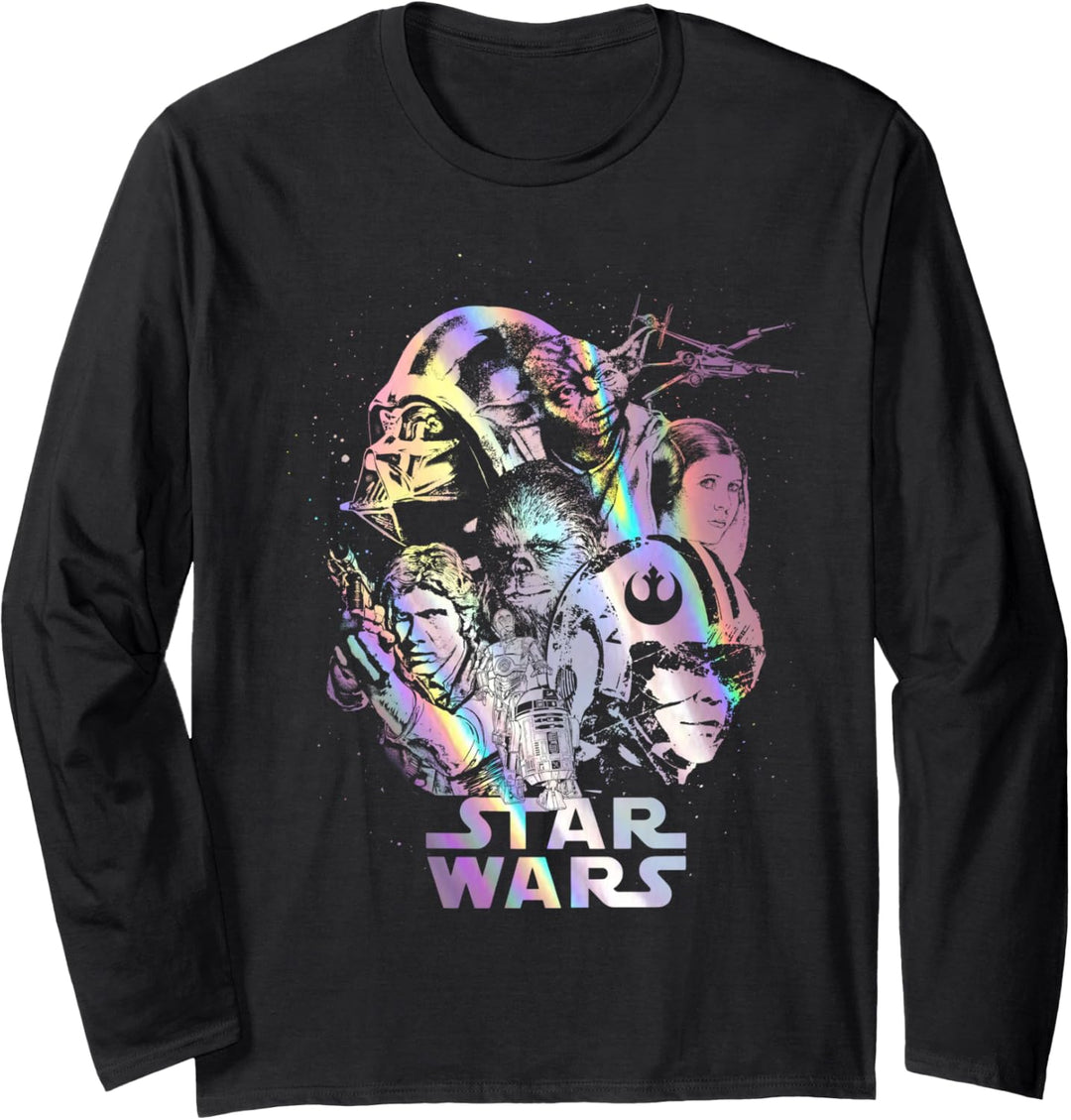 Star Wars Rebel Heroes Darth Vader Glimmer Langarmshirt