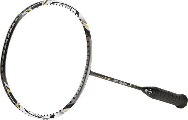 VICTOR Badmintonschläger G-7500, Schwarz/Silber, 67.4 cm, 113/0/0