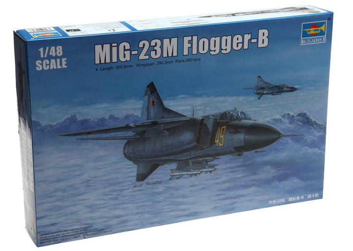Trumpeter 02853 Modellbausatz Russian MiG-23M Flogger-B