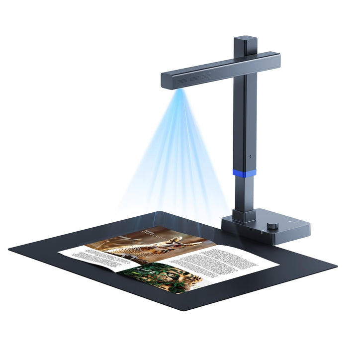 CZUR Shine Ultra Pro 24 MP Tragbarer Dokumentenkamera Faltbarer Dokumentenscanner A3 Buchscanner OCR