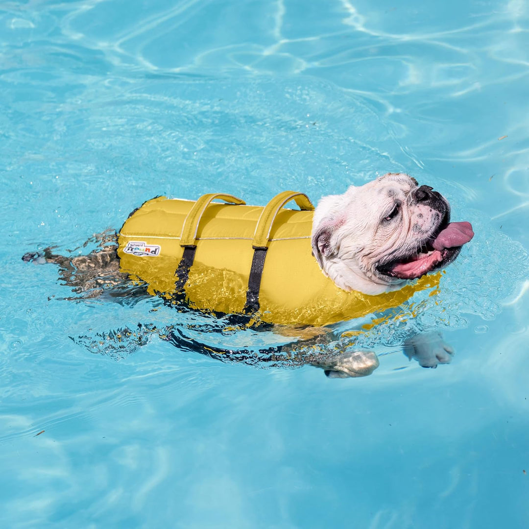 Outward Hound Granby Splash Yellow Hundeschwimmweste, Grösse M gelb Medium, gelb Medium (Chest Girth