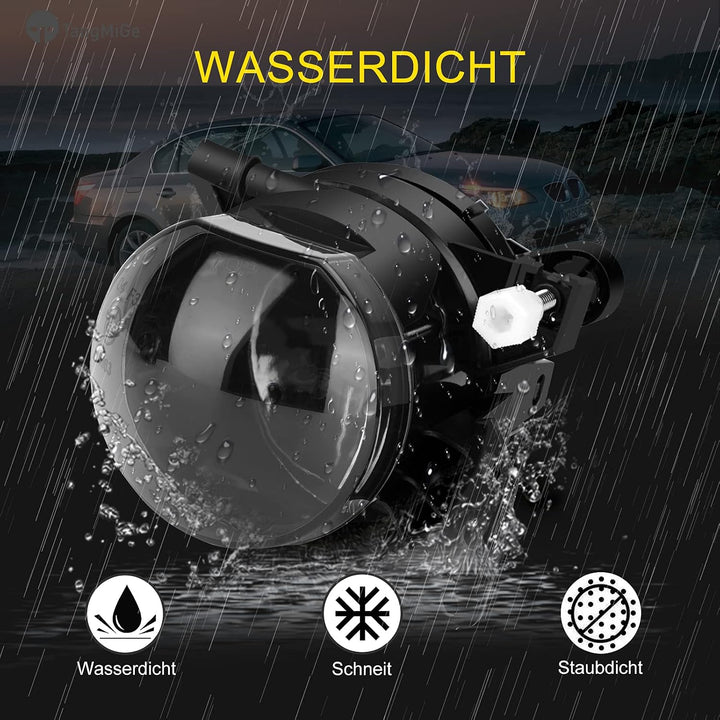 TangMiGe Nebelscheinwerfer für BMW (E90 E91 E46 E60 E61 E63 E64 E83) 3er 5er 6er X3, 01/2003-12/2012