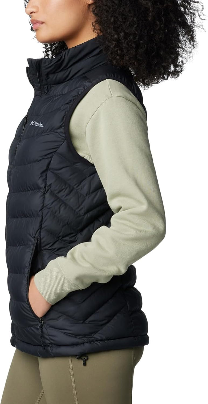 Columbia Powder Lite Vest, Steppweste für Damen, Schwarz