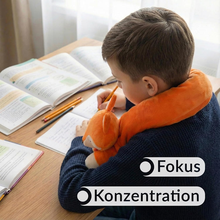 Gewichtskuscheltier für Erwachsene und Kinder, Fuchs Kuscheltier