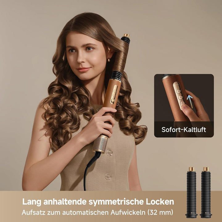 dreame AirStyle Pro 2, 7-in-1-Hairstyler, Schnelltrocknend, 2 Lockenaufsätze, Volumen für das Haar,
