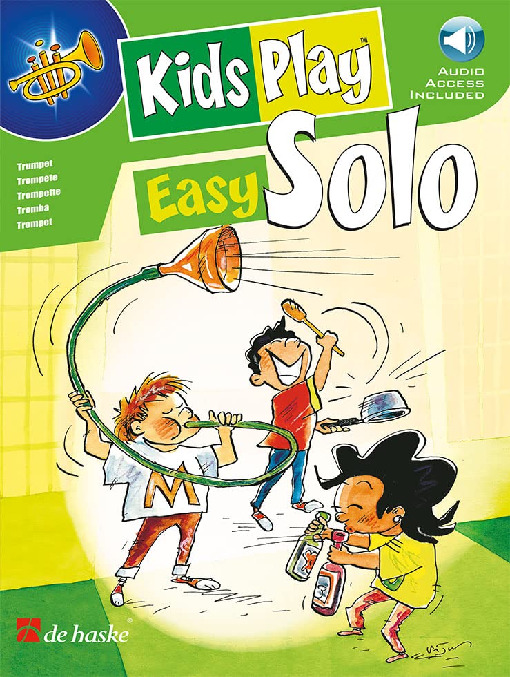 Fons van Gorp-Kids Play Easy Solo-Trompete-BOOK+AUDIO-ONLINE