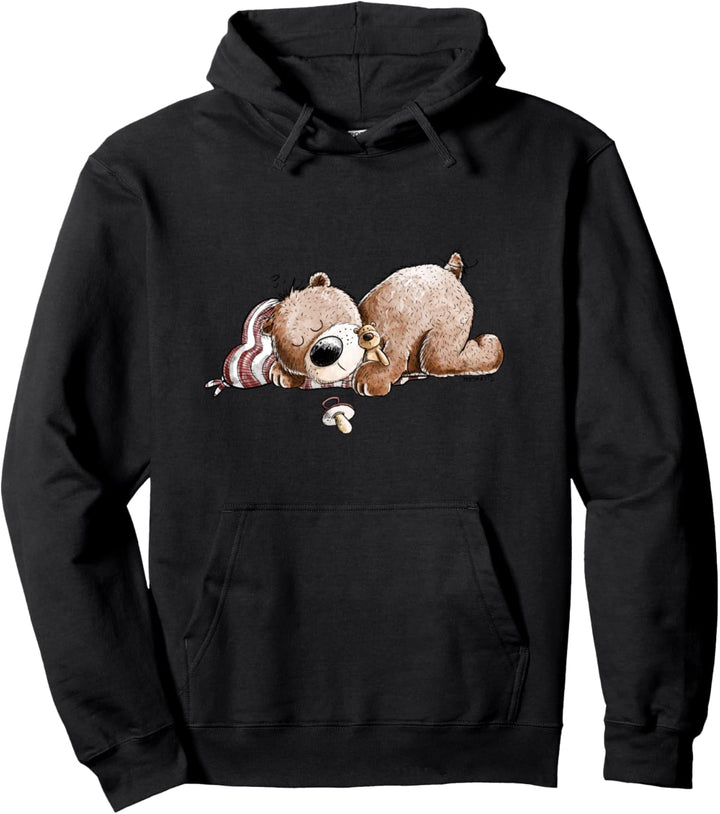 Verträumter Bär I Teddy Bärchen I Schlaf Fun Pullover Hoodie