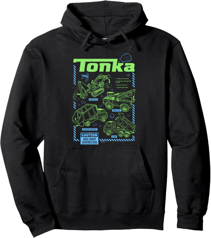 Tonka Truck Schematics Pullover Hoodie