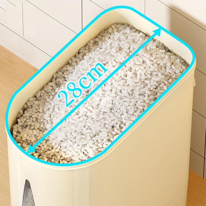 Reisspender 5 kg Fassungsvermögen Luftdichter Feuchtigkeitsbeständiger