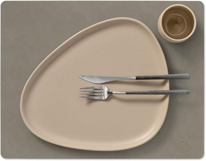 Lind DNA Nupo Tischset Square L Flint Grey