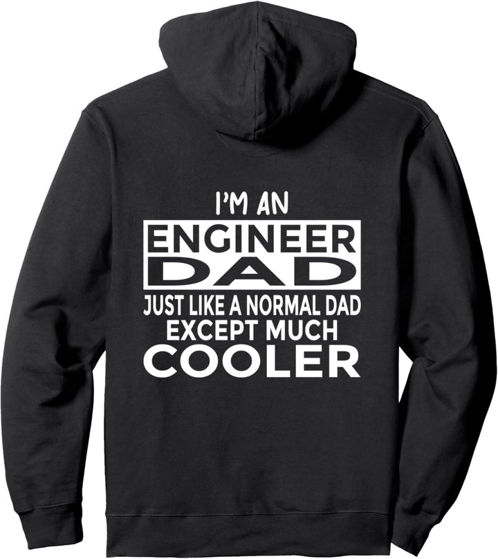 Engineer Dad Genau wie Papa, nur viel cooler Pullover Hoodie